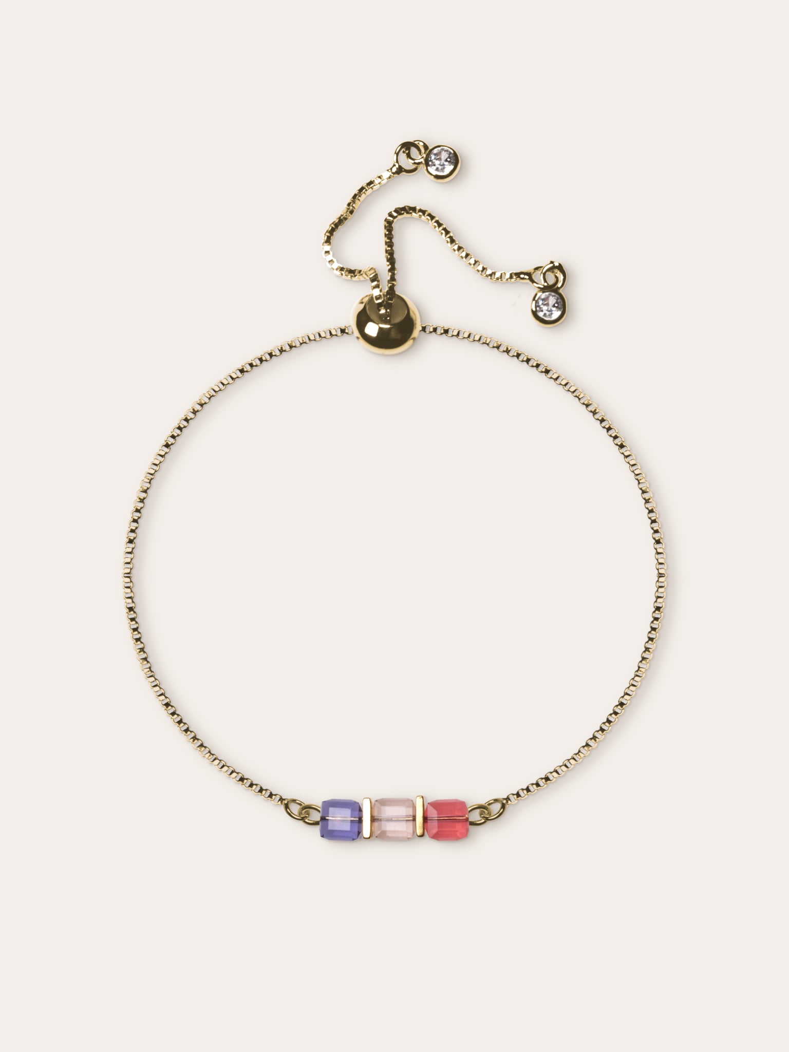 Bracelet Trio rosato
